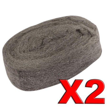Lana d'acciaio grana 00 fine x2 pacchi Draper Draper tools