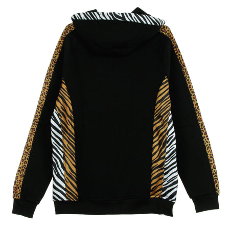 DOLLY NOIRE Felpa Cappuccio Zip Uomo Safari Black da uomo