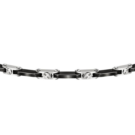 Bracciale MORELLATO uomo Ceramic acciaio / ceramica nero