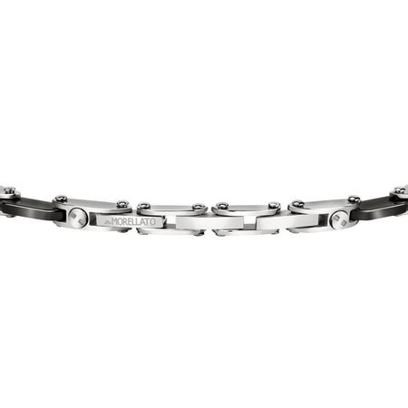 Bracciale MORELLATO uomo Ceramic acciaio / ceramica nero