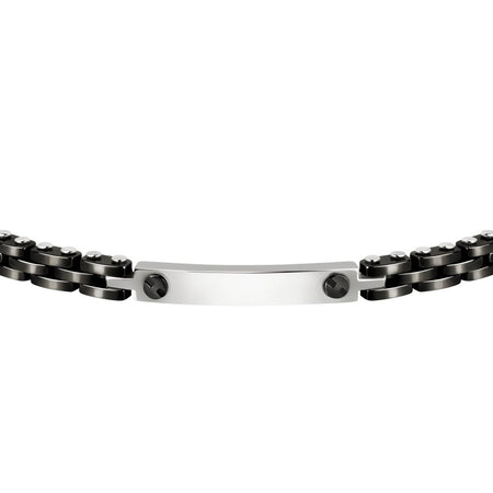 Bracciale MORELLATO uomo Ceramic acciaio / ceramica nero