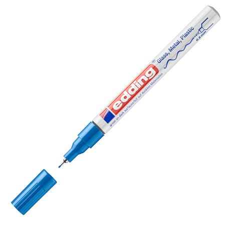 Marcatore Edding 780 Punta Extra Fine Vernice Blu