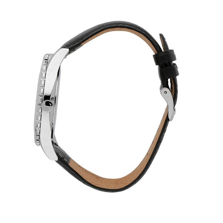 Orologio TRUSSARDI uomo T-logo datario pelle / nero