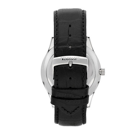 Orologio TRUSSARDI uomo T-logo datario pelle / nero