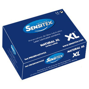SENSITEX® preservativi naturali extra large XL 100% vegan 144 pezzi