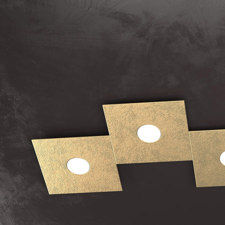 Plafoniera moderna Top Light ECCENTRIC 1156 5L GX53 LED metallo lampada parete soffitto
