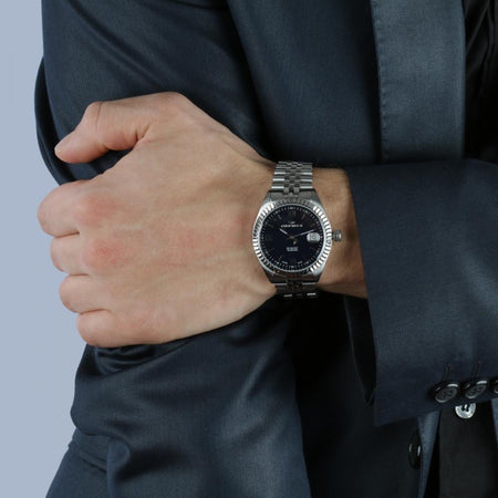 Orologio PHILIP WATCH uomo Caribe data acciaio / blu