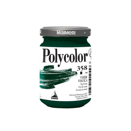 Colore Vinilico Polycolor Vasetto 140 Ml Verde Vescica Maimeri