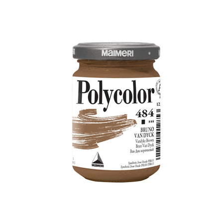 Colore Vinilico Polycolor Vasetto 140 Ml Bruno Van Dyck Maimeri