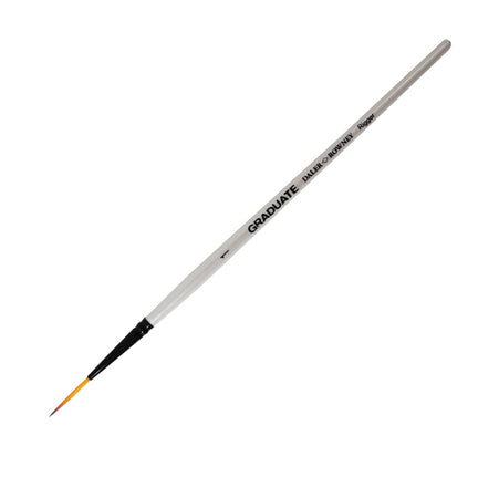 Pennello Sintetico Graduate Punta Lunga N.1 Manico Corto Daler Rowney