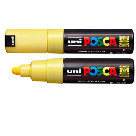 Marcatore Uni Posca Pc7M P.Large 4,5-5,5Mm Giallo Uni Mitsubishi