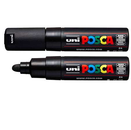 Marcatore Uni Posca Pc7M P.Large 4,5-5,5Mm Nero Uni Mitsubishi