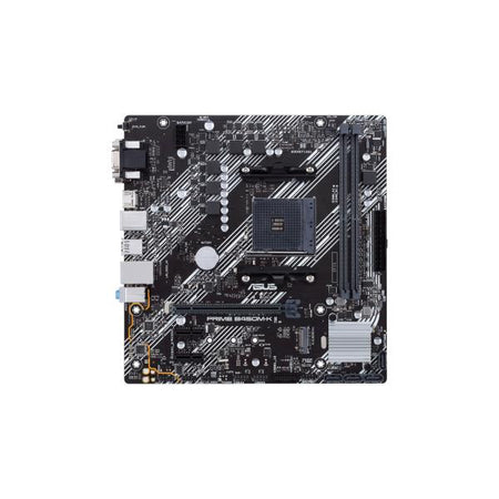ASUS PRIME B450M-K II - scheda madre - micro ATX - Socket AM4 - Chipset AMD B450 - USB 3.2 Gen 1 - Gigabit LAN - grafica integrata (CPU richiesta)