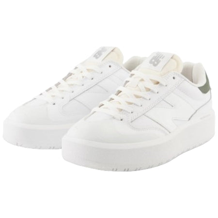New Balance sneakers bianche verde CT302LT