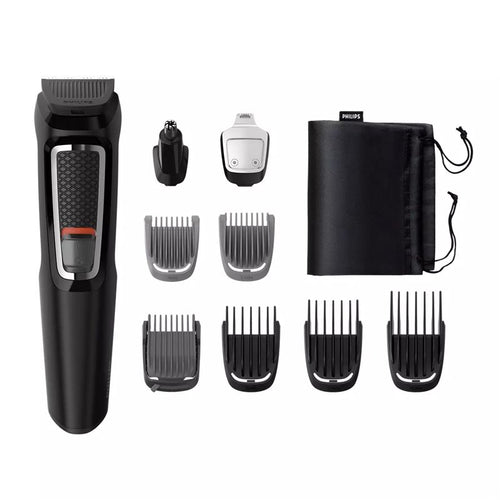 Philips multigroom series 3000 rasoio rifinitore all-in-one 9 in 1 con 9 accessori per barba, capelli e naso mg3740/15 - PHIMG3740/15