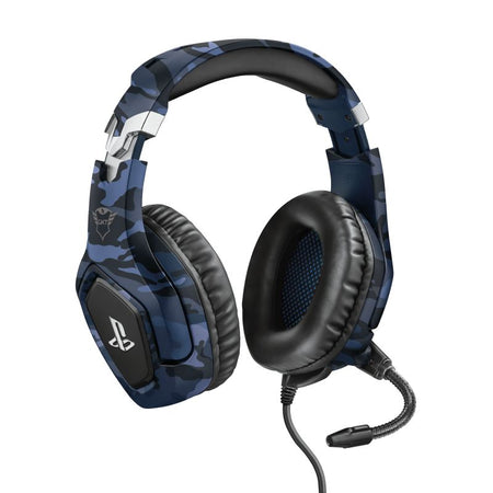 Trust gxt 488 forze ps4 auricolare cablato a padiglione gaming nero, blu - 23532