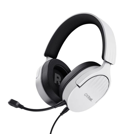 Trust gxt 489w fayzo auricolare cablato a padiglione gaming nero, bianco - 25210