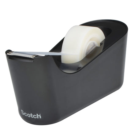 Dispenser Da Tavolo C18 Nero + 1 Rotolo Di Nastro Adesivo Scotch Magic 19X33