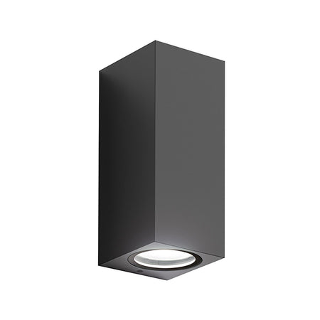 Applique alluminio Gea Led SHIN B GES914 GU10 LED IP44 lampada parete biemissione moderno