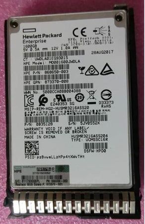 1.6TB SAS 12G SFF SC DS MU SSD