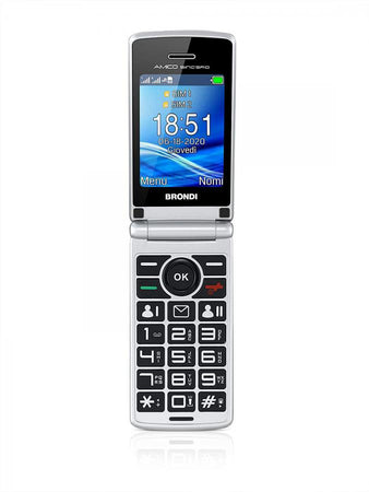 brondi amico sincero clamshell brondi dual sim