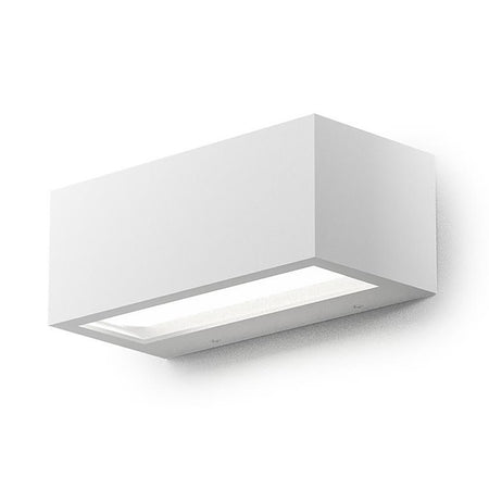 Applique esterno Gea Led RUHM LED IP65 GES971 lampada parete biemissione moderna