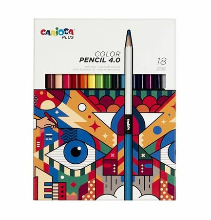 Carioca Plus Pastelli 4.0 da 18