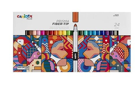 Carioca Plus Pennarelli Prisma da 24