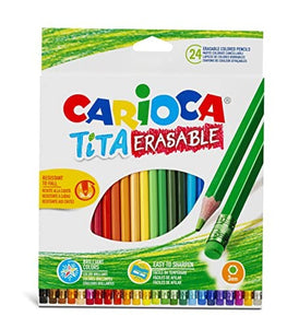 Carioca Tita, Matite Cancellabili 24 pz