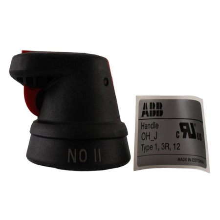 Maniglia nera IP65 45 mm indicazione I-0-II ABB