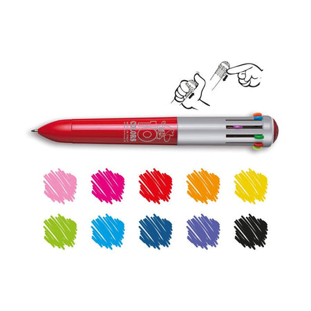 Carioca penna 10 colori Multicolor