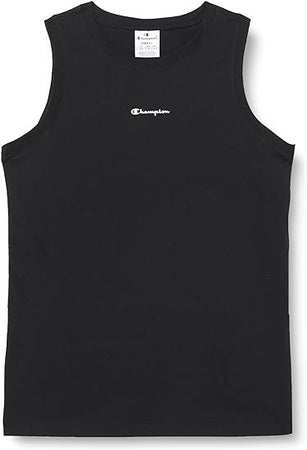 Champion Legacy Icons W-Small Script Logo Tank S/L Canotta, Nero, Donna