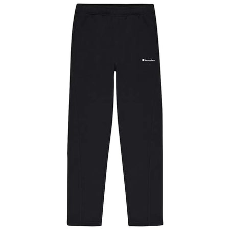 Champion Legacy Authentic Pants-Script Logo PRO-Jersey Straight Hem Pantaloni da Tuta, Nero, Uomo