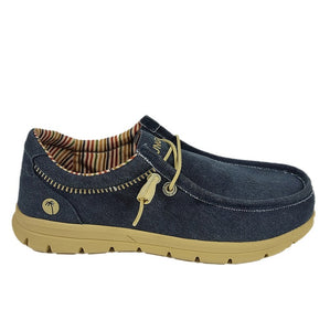 JUNGLO - Uomo-Donna - Vegan - in Cotone Naturale Pastel Medi Blue
