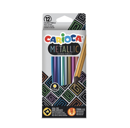 Carioca, Matite Metallic, 12 pz