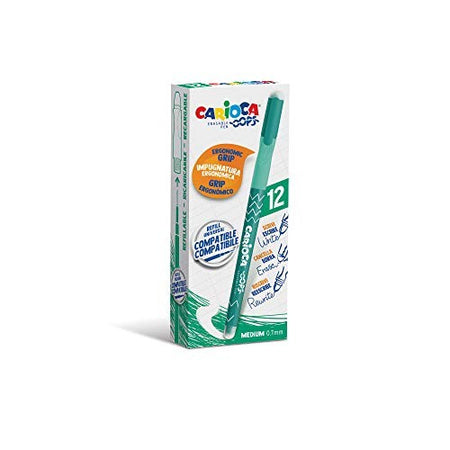 Carioca, Oops Penne verdi con cappuccio 12 Pz