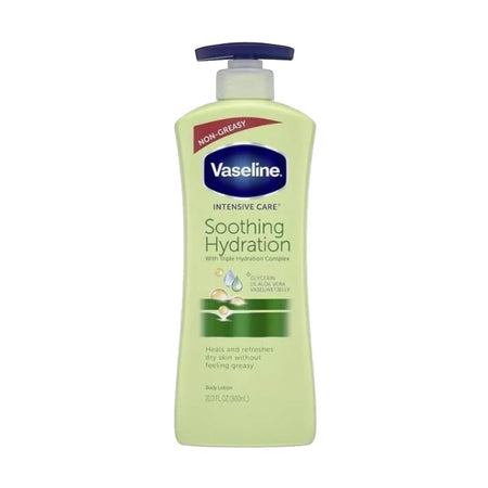 VASELINE INTENSIVE CARE SOOTHING HYDRATION WITH TRIPLE HYDRATION COMPLEX 600ML LOTION PER CORPO