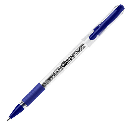 Scatola 30 Penne Sfera Con Cappuccio 0.5Mm Gelocity Stic Blu Bic