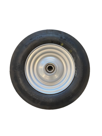 Ruota completa per carriola 380x80-100mm
