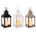 Lanterne luminose color Naturale in legno, decorazione per esterno