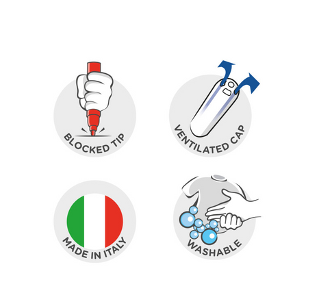 Carioca, Pennarelli Perfume, 12 pz