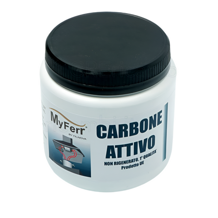 Carbone Attivo Puro 400 gr Alta Qualità per Cappa Aspirante