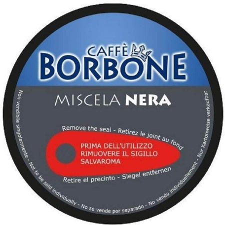90 Capsule Caffè Borbone Miscela Nera Compatibili Nescafè Dolce Gusto