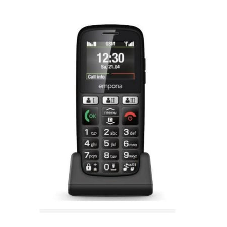 Emporia emporiahappy 70 g nero telefono di livello base - E30_001