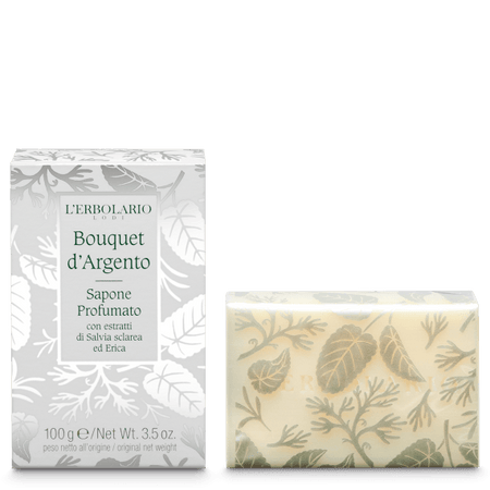 Sapone profumato bouquet d'argento
