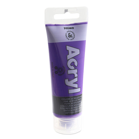 Colore Acryl Fine Tubo Da 75Ml Viola 400 Primo