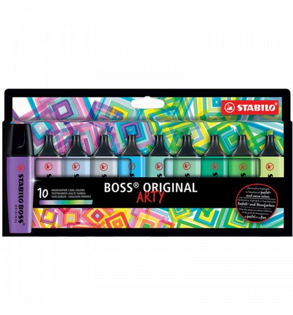 Evidenziatori Stabilo Boss Arty da 10