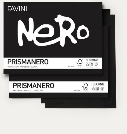 Favini, Album prismanero, 10 fogli 24x33cm