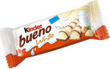 90x Kinder Bueno White 43gr. 3 Confezioni 30 Pz Wafer Ferrero Cuore Cremoso Alla Nocciola Alimentari e cura della casa/Snack dolci e salati/Barrette ai cereali e barrette snack Non solo alimenti - Albano Laziale, Commerciovirtuoso.it