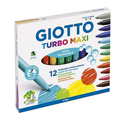 Giotto - Pennarelli turbo Maxi, conf 12 (F454000)